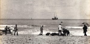 Sbarco sulla spiaggia di Auilèt-Zauia. 1.7.1910