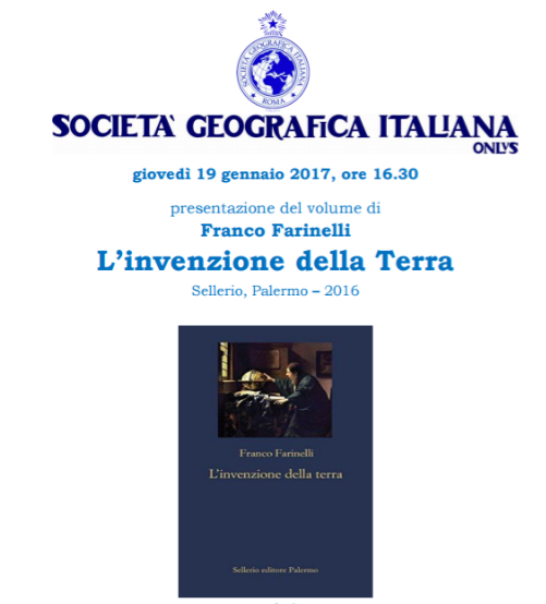 Presentazione volume L’invenzione della terra, di Franco Farinelli