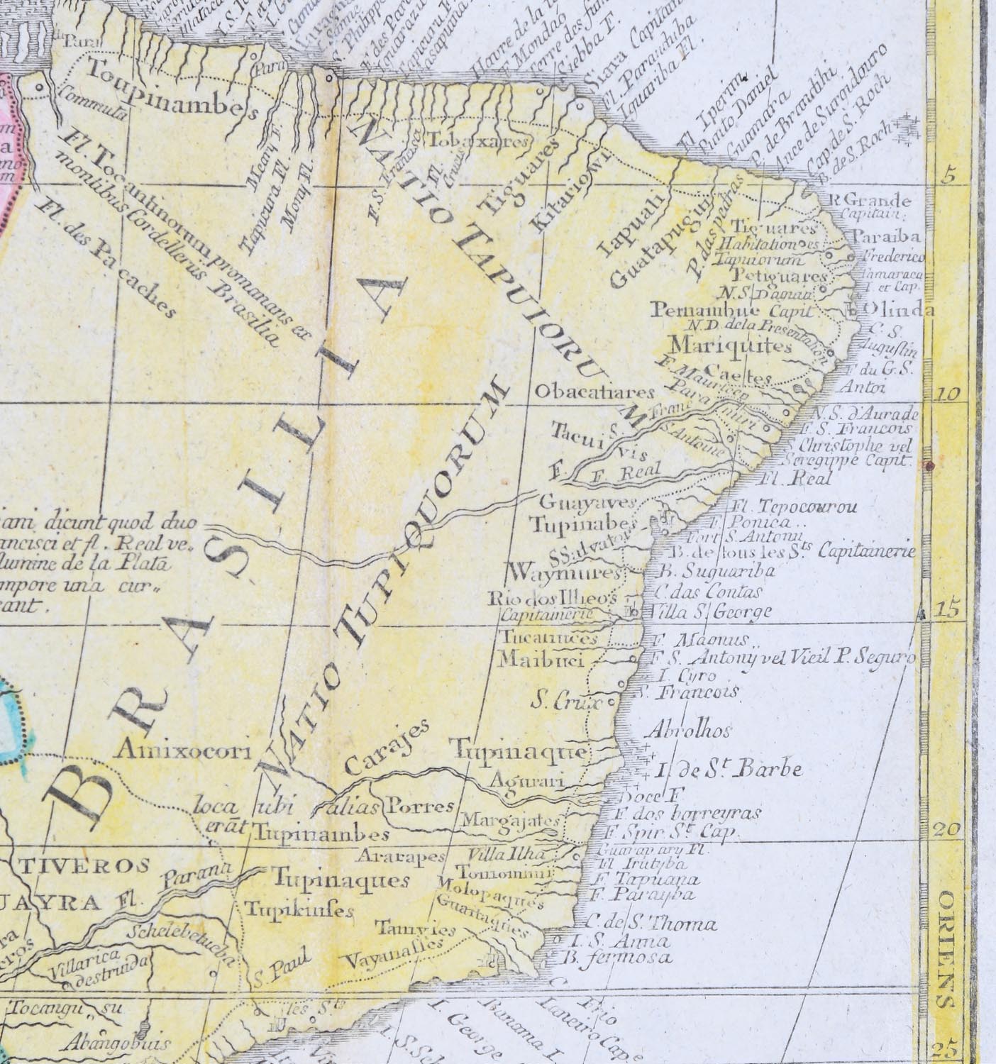 Venerdì Cartografico – Tobias Conrad Lotte, America Meridionalis, Augusta, 1772